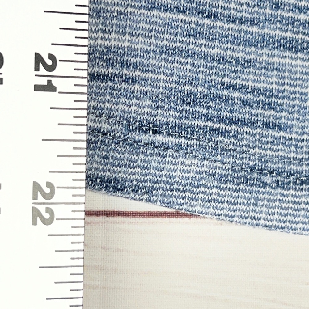 Cold Shoulder Ruffle Tank Top - Blue - Picture 5 of 9